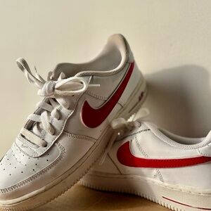 6.5Y/7.5W Air Force One White/Red